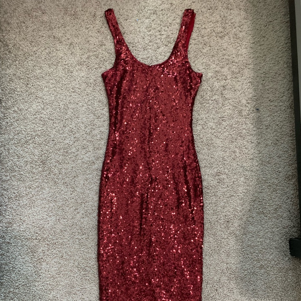 “No Tomorrow” sequin dress